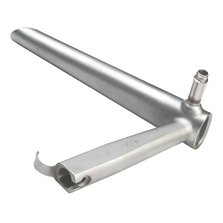 elbowed laryngoscope with fiber, ENT instruments