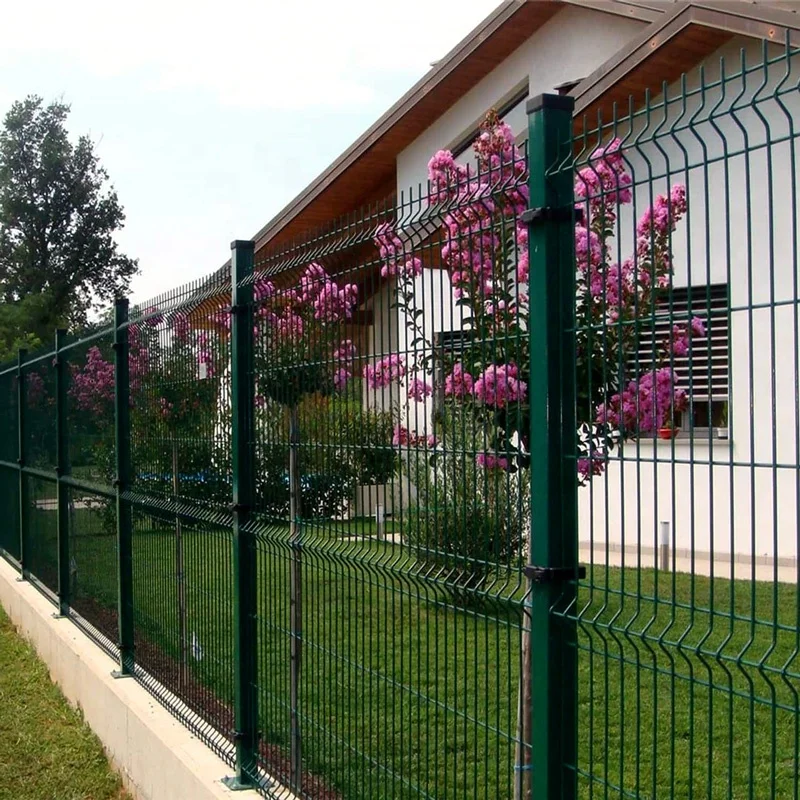 3D bending bending welded steel mesh panel fence garden fence