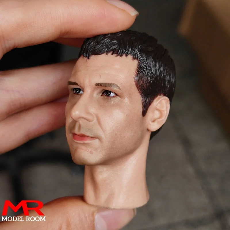 Maßstab 1/6 Killer Harrison Ford Kopfskulptur PVC Kopfschnitzmodell Passend für 12-Zoll-männliche Soldat-Actionfigur-Körperpuppen