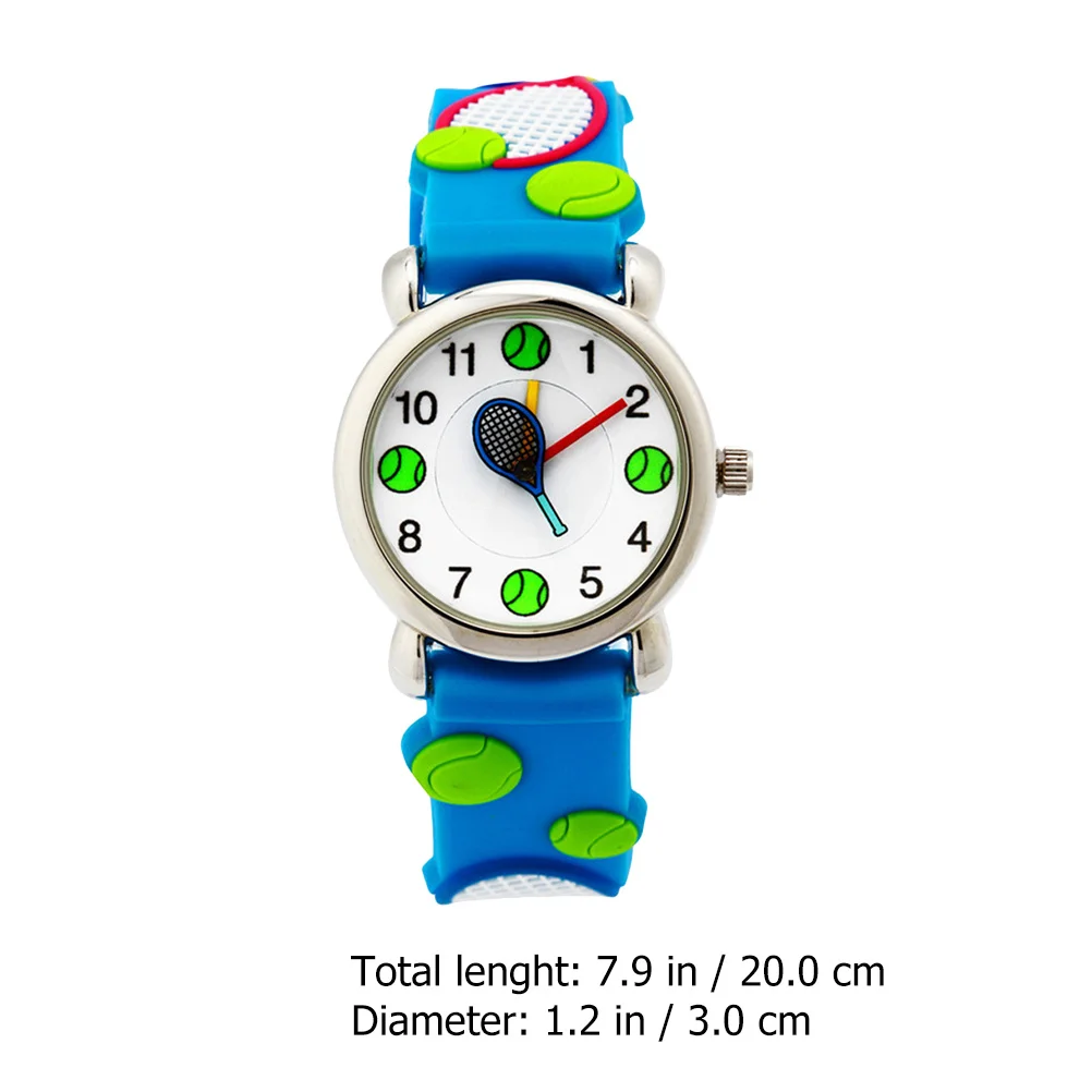 3D Cartoon Quartz Watch Lovely Wristwatch Adjustable Birthday Gift Cartoon Watch
