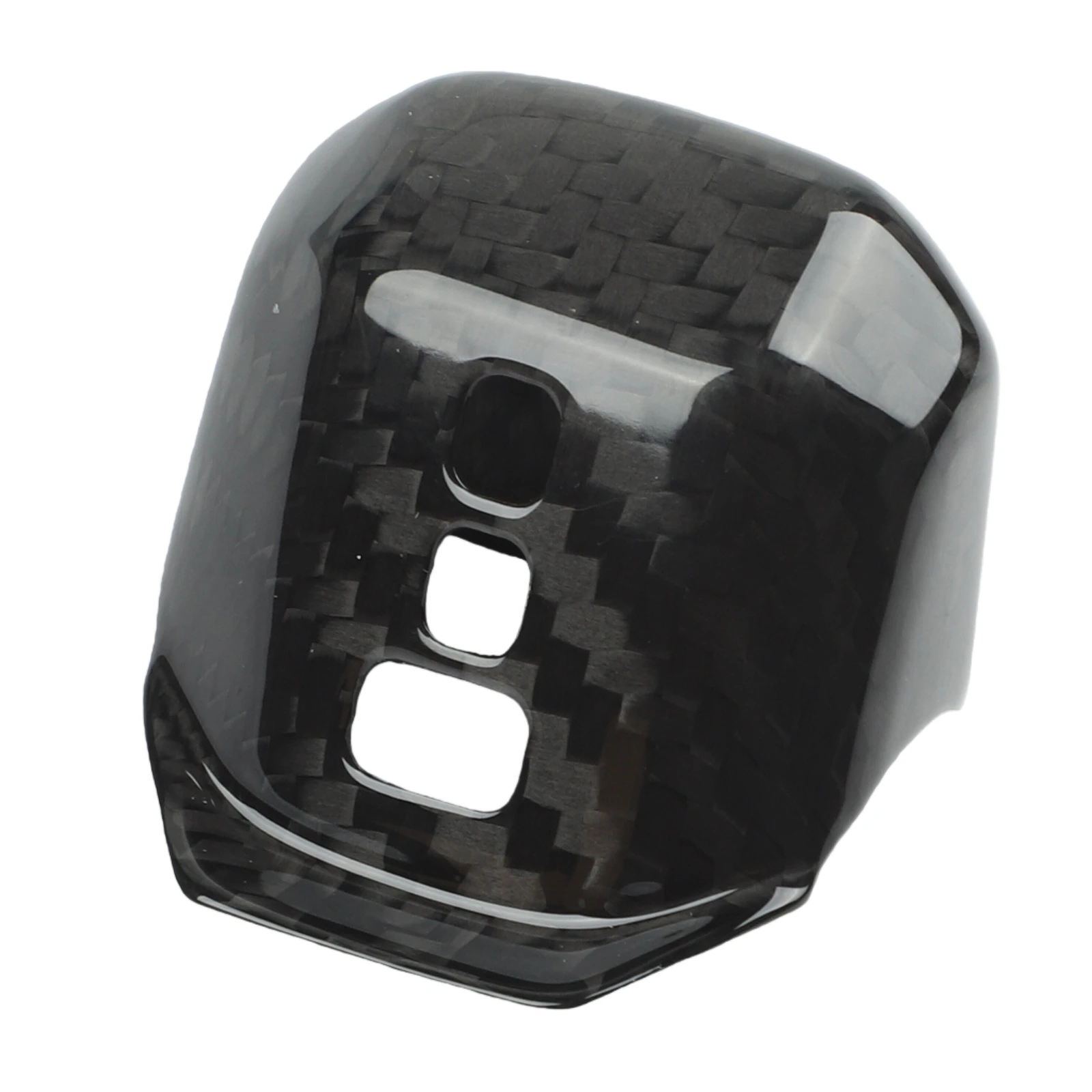 Gear Knob Protector Carbon Fiber Shift Knob Car Interior Improvement Luxurious Touch Aviation-Grade Carbon Fiber