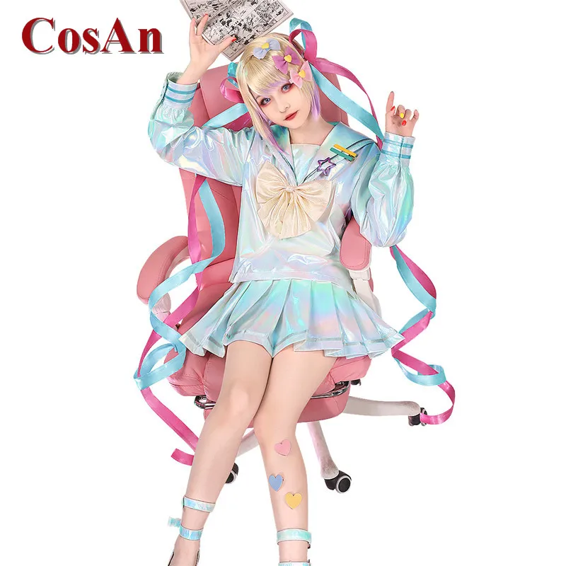 CosAn – Costume de Cosplay de lierre d'anime, uniforme de lapin doux pour fille, vêtements de jeu de rôle pour fête, sur mesure