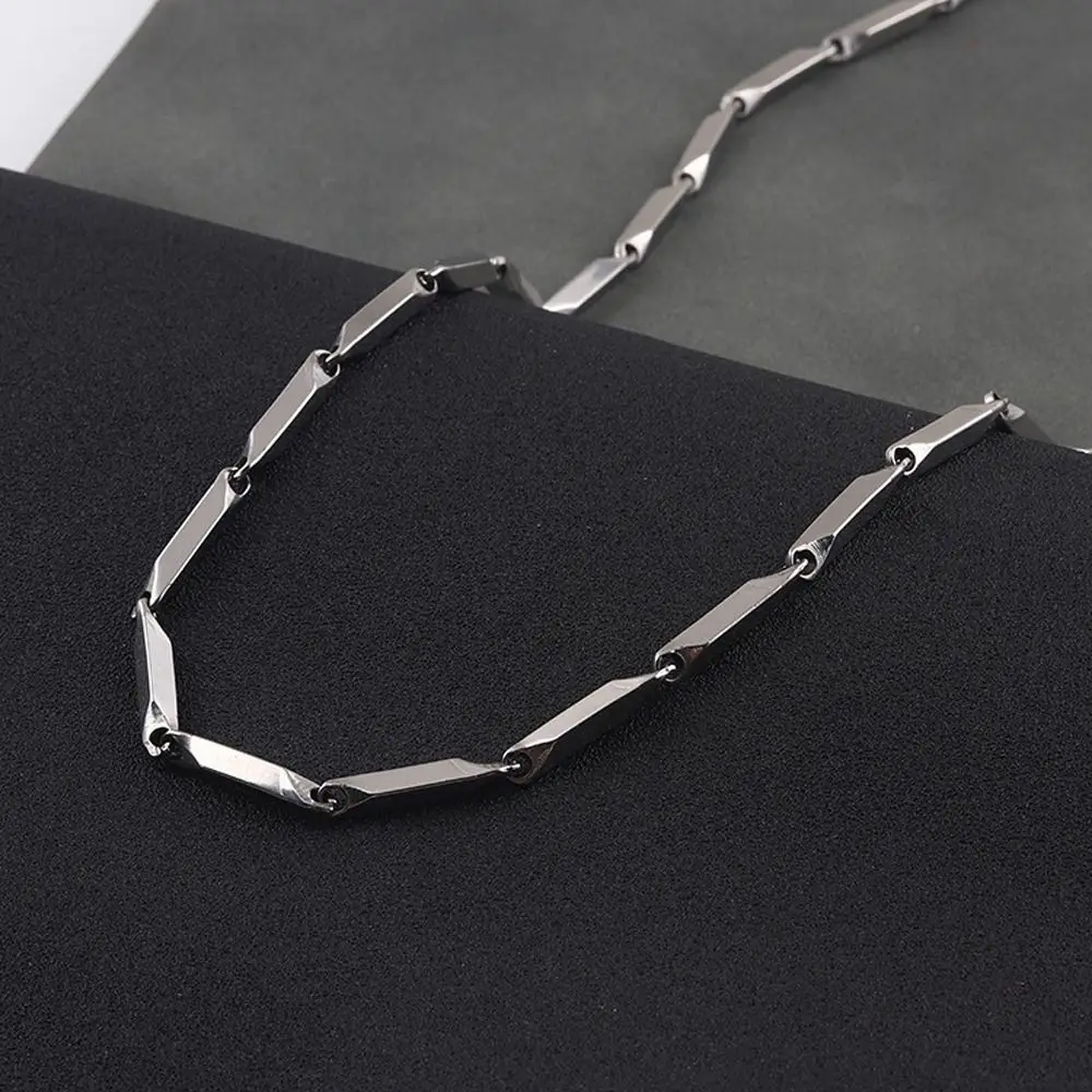 Herringbone Chain Women Jewelry Stainless Steel Unisex Choker Hip Hop Style Necklace Apparel Accessories Fashion Male Necklace