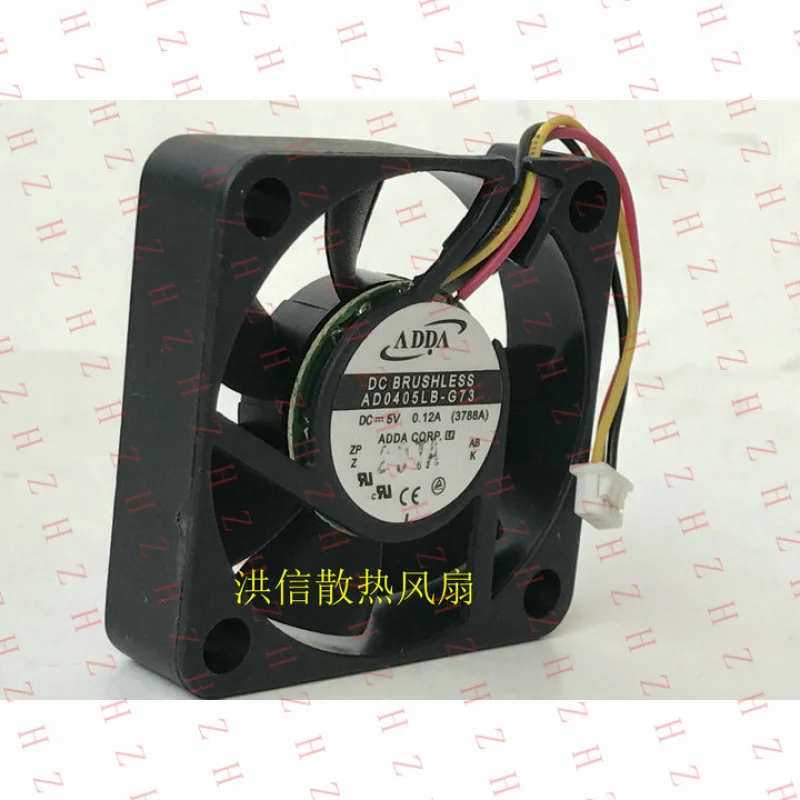 P+ for ADDA AD0405LB-G73 5V 0.12A 4CM 4010 40mm double ball silent fan 3pin