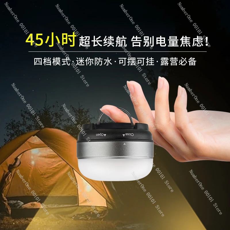 

Многофункциональный ночник для кемпинга с USB-кабелем Магнитный двойной крючок