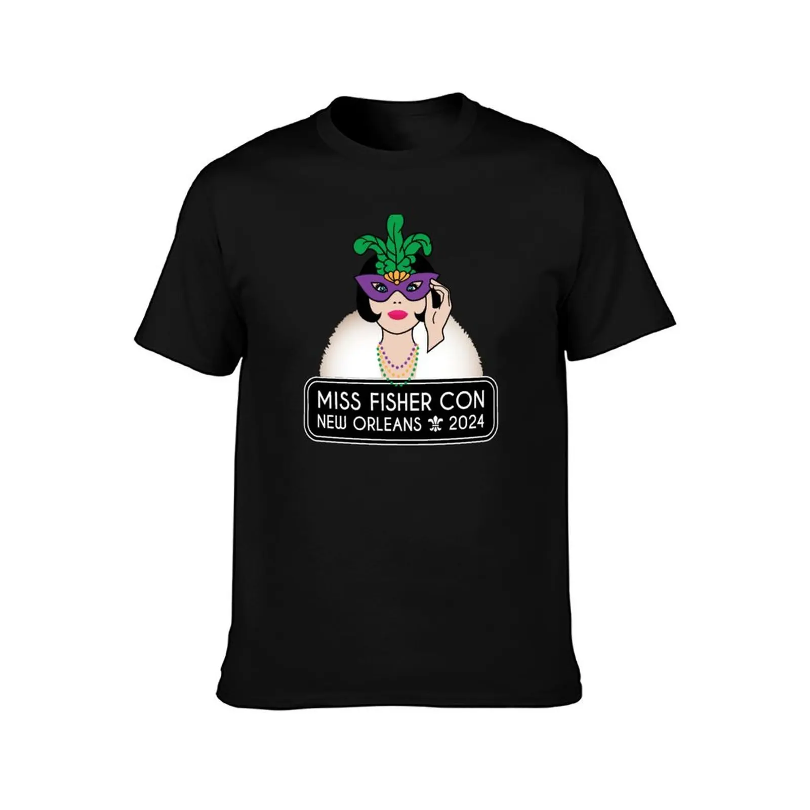 Miss Fisher Con 2024 T-Shirt Plus Size Lightweight Top T-Shirt