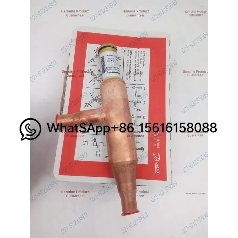 Marine Dryer Hot Air Bypass Valve Danfoss KVC 12 15 22 Replacement Parts 034L 0143 0147 0144 Refrigeration Compressor