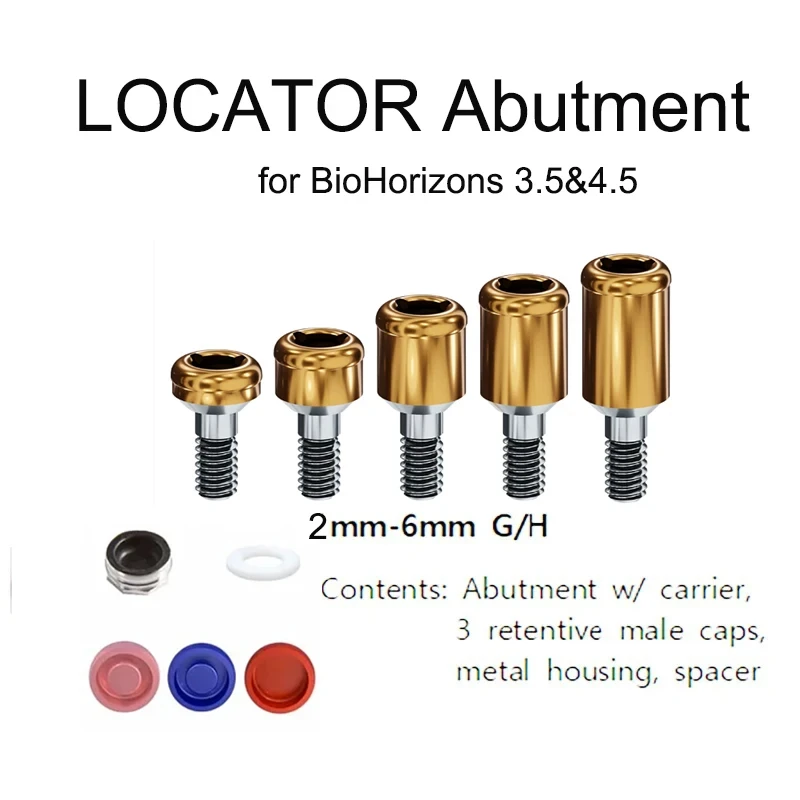 

Overdenture Attachment Kit Locator abutment for BioHorizons Implant accessories