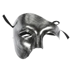 Half Face One Eye Mask Dreses Decor Multi-function Halloween Delicate Party Accessory Decorative Prop Abs Supply Festival Man