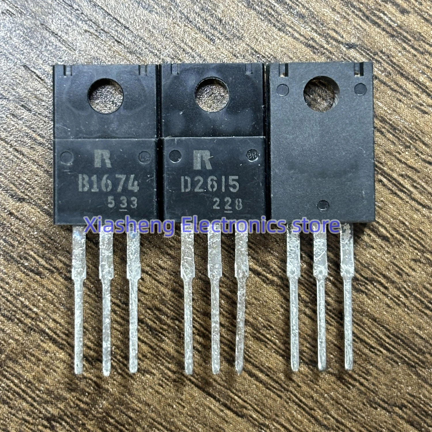 New Original 5Pairs 2SB1674 B1674 + 2SD2615 D2615 TO-220F Transistor In Stock Good Quality
