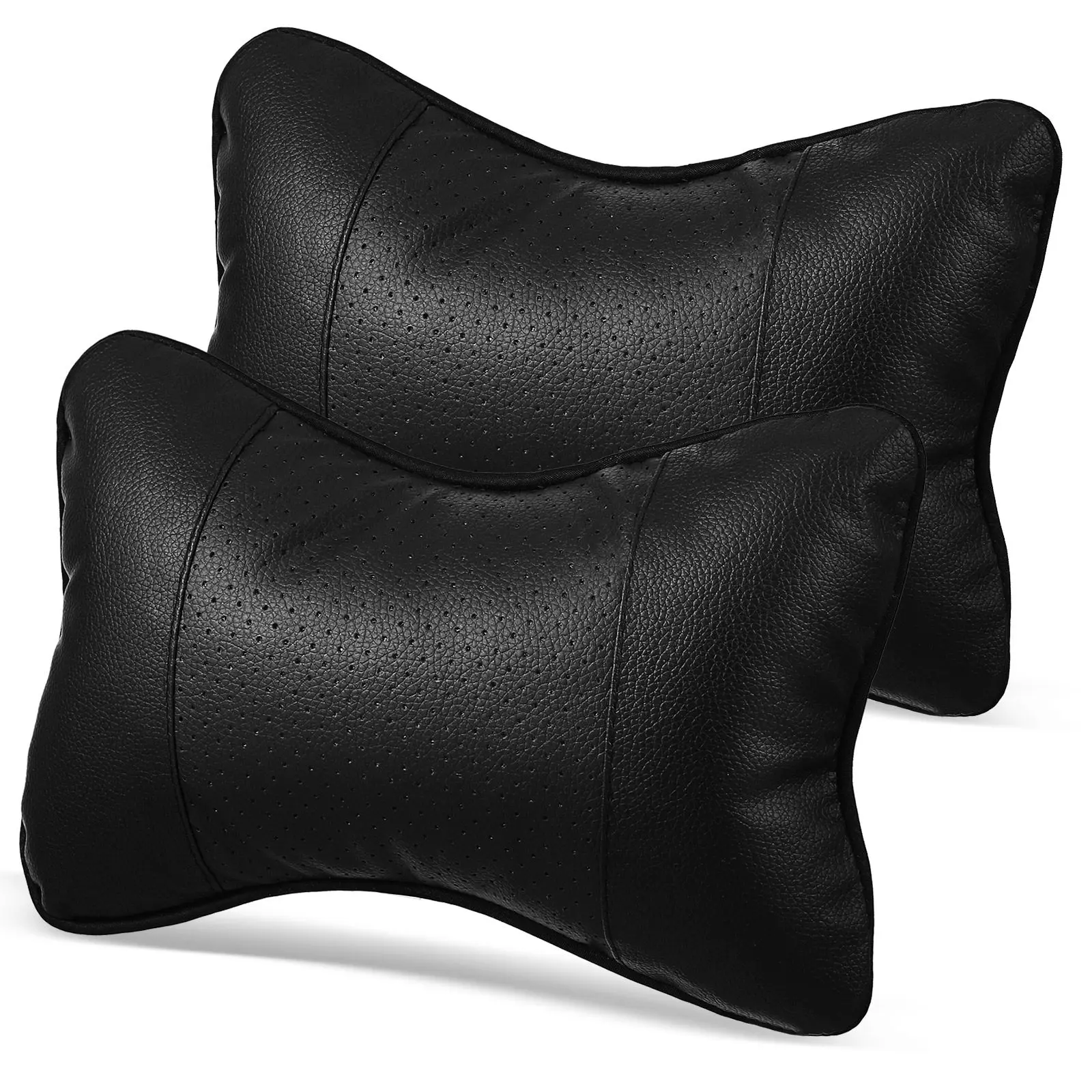 2 Pcs Cushion Car Neck Pads Pillow for Chair Sleeping Pillows Support Travel Cervical Rest