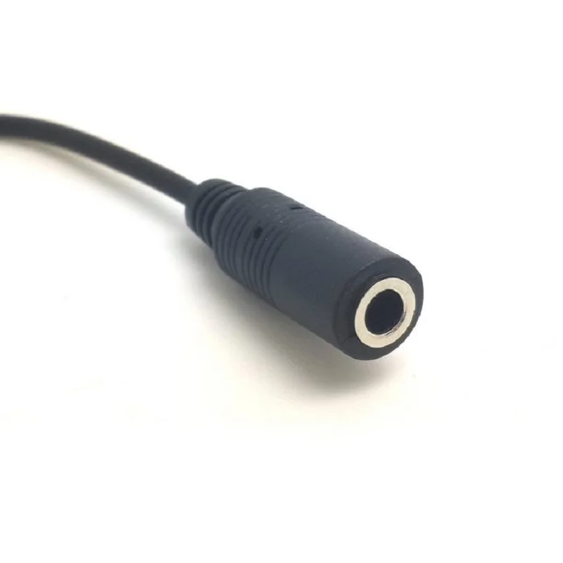 Micro usb macho a 3.5mm fêmea fone de ouvido jack usb ângulo ângulo adaptador cabo conversor-12cm