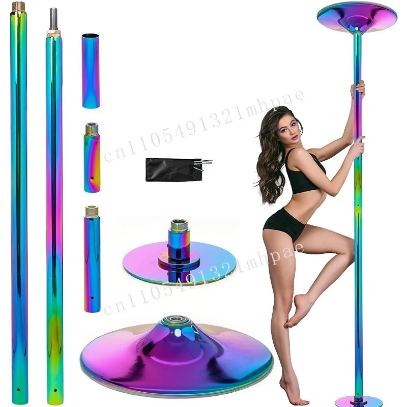 

OEM Customizable Strip Tube Pole Dancing Pole Adjustable 45mm Spinning Dance Pole for Home Fitness Exercise Club Party Apartment