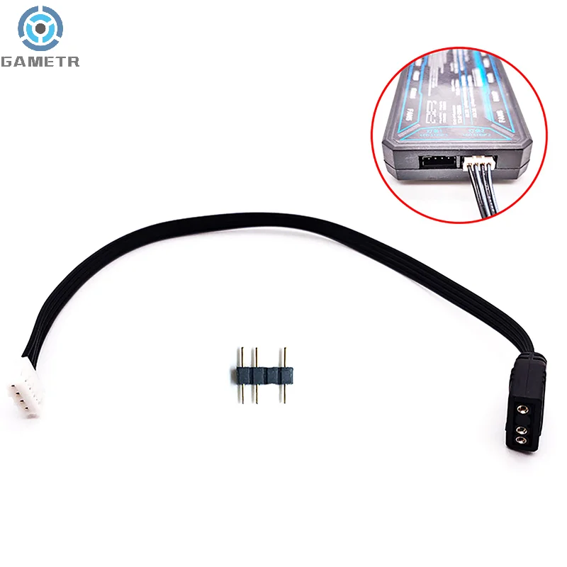 

Контроллер вентилятора, 5 В, 3 контакта на 6 контактов, 4 контакта, Кабель-адаптер 5 в RGB 3 P на 4P 6P, адаптер контроллера, кабель для преобразования контроллера