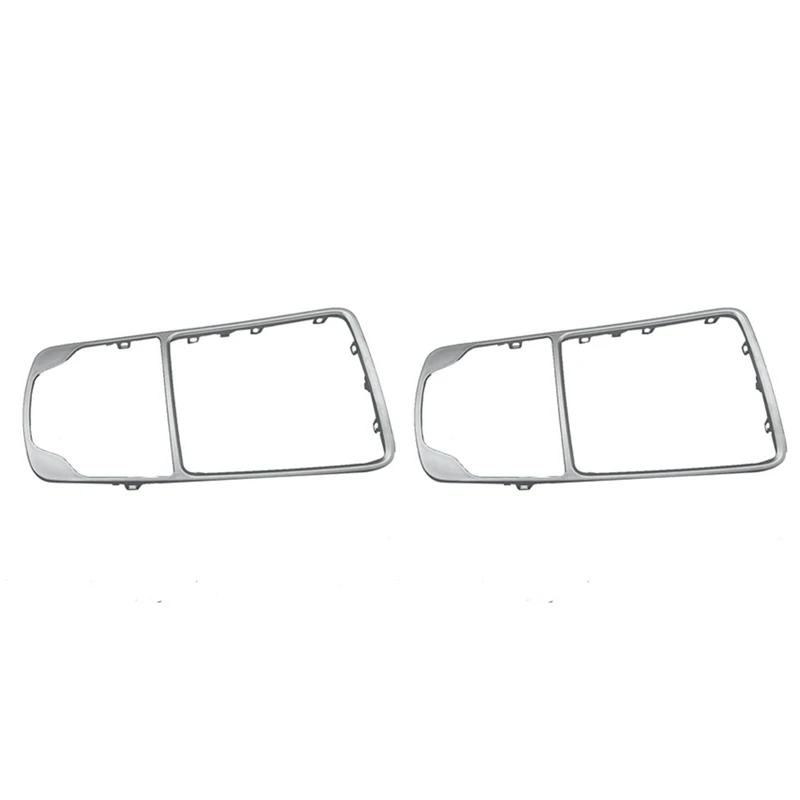 2X 8V0864260A Chrome Gear Shift Knob Frame Trim For  A3 8V S3 2014-2019 Front Console Surround Panel 8V0 864 260 3Q7