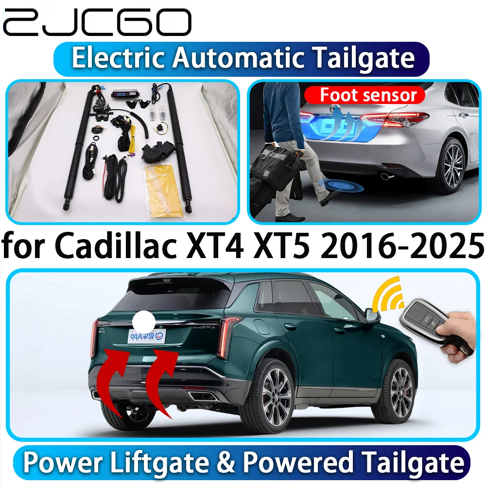 

ZJCGO for Cadillac XT4 XT5 2016-2025 OEM Automatic Power Liftgate Powered Tailgate Intelligent System Car Trunk Lift Control Kit