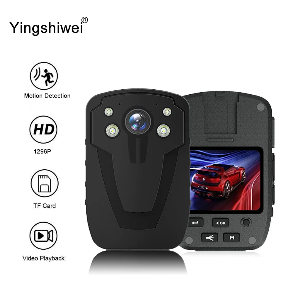 Customized High resolution Mini camera wifi Night Vision USB body worn camera With Back Clip seguridad surveillance cameras