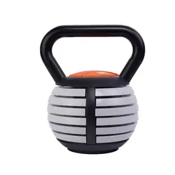 Kettlebell z niestandardowym uchwytem, żeliwny, regulowany Kettlebell, wielofunkcyjny Kettlebell, Fitness zawodowy, 20, 40lb