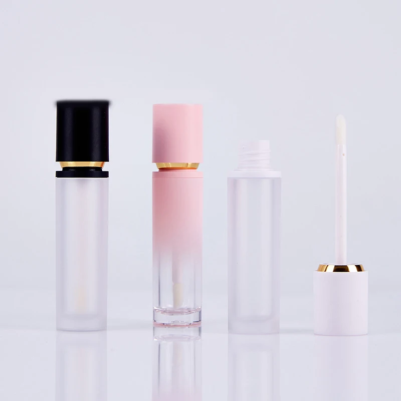 8ML Transparent Lip Glaze Bottle Empty Lipstick Gloss Tube Refillable Bottle Liquid Container Bottle Lipgloss Sample Bottle