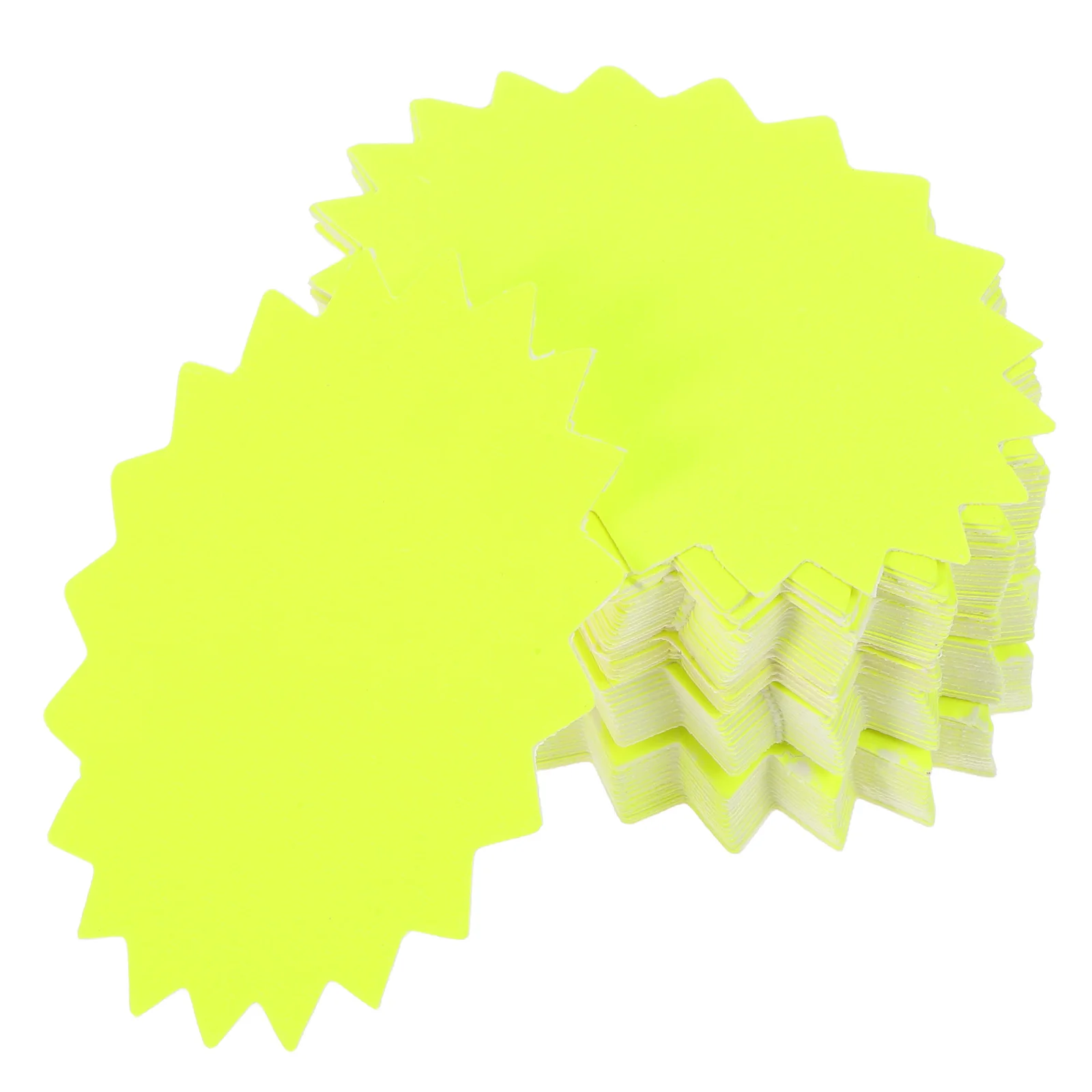 

100 шт. пустые ценники для розничных магазинов, знаки супермаркетов, простые в использовании, яркие цвета, прозрачные шрифты, ценники, бирки для продажи в гараже