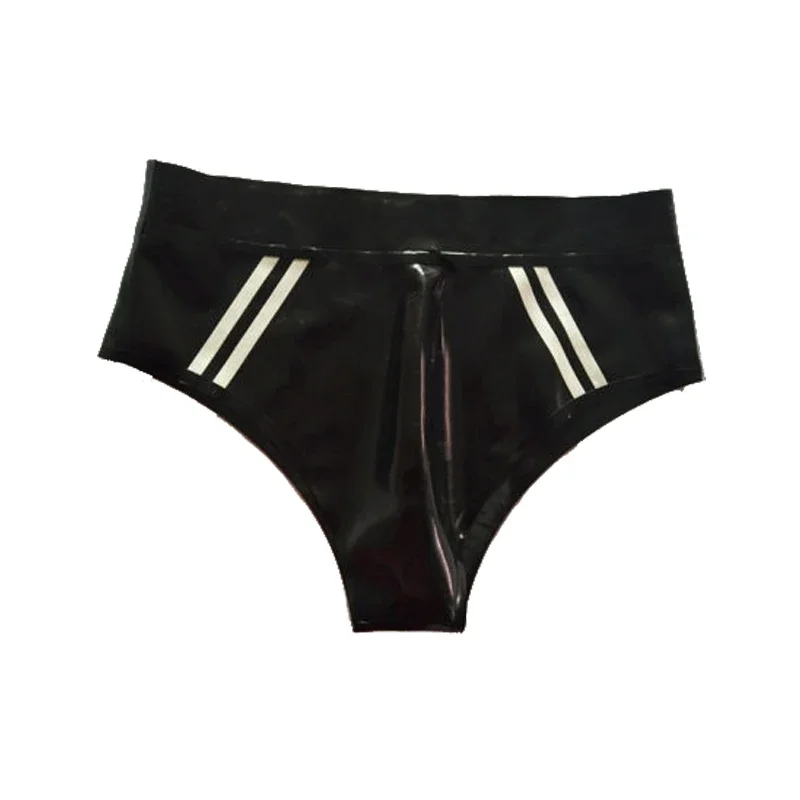 Late Shorts Unisex Triangle Sexy Underwear Color and size can be customized 0.4mm Pure Natural Rubber