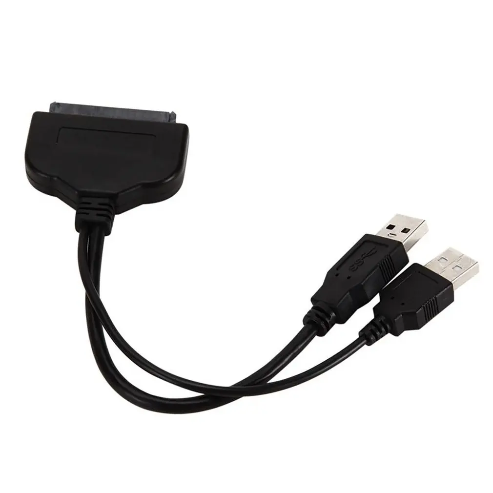 

7+15pin USB To Serial SATA Hard Disk Cable SATA Adapter 2.5 Inch Notebook SSD HDD Drive Line USB 3.0 Transfer Computer Cables