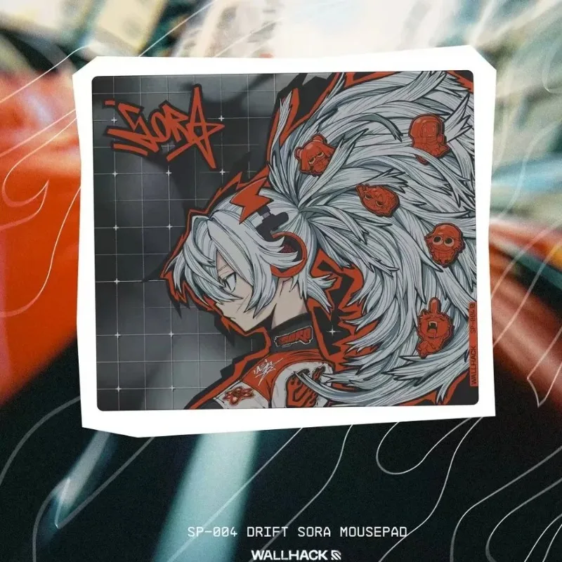 

WALLHACK4.0 Glass Mousepad Gaming Tempered Glass FPS Copy Edition Mouse Pads Smooth Professional Customized Mouse Pad Gifts