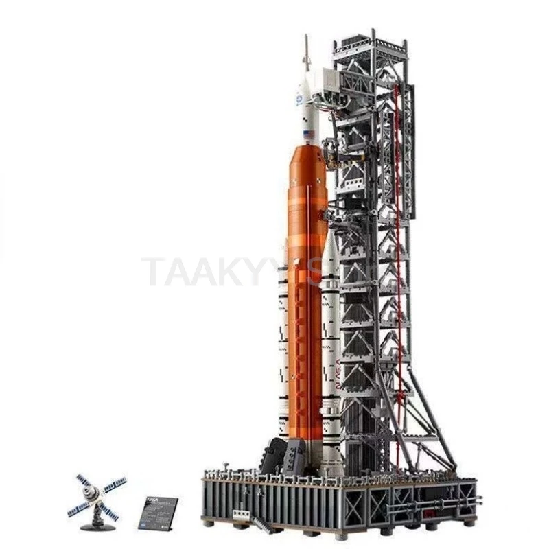 New 3601Pcs Artemis Space Launch System Building Block Mars Exploration Model Bricks Toys for Kids Adult Gifts 10341