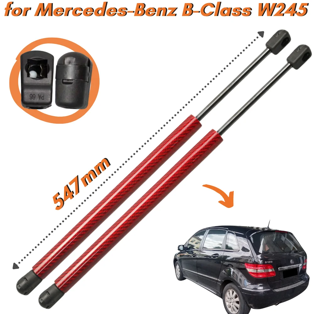 

Qty(2) Trunk Struts for Mercedes-Benz B-Class W245 Hatchback 2005-2011 547mm Rear Tailgate Boot Lift Supports Gas Springs Shocks