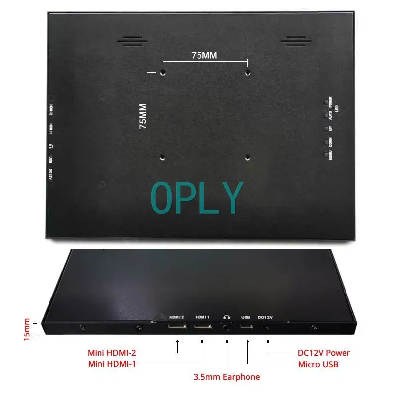 Imagem -04 - Tipo-c Mini Placa Controladora Edp Usb Compatível com Hdmi com Caixa de Metal para Ipad 1536x2048 9.7 Painel de Monitor de Tela Diy