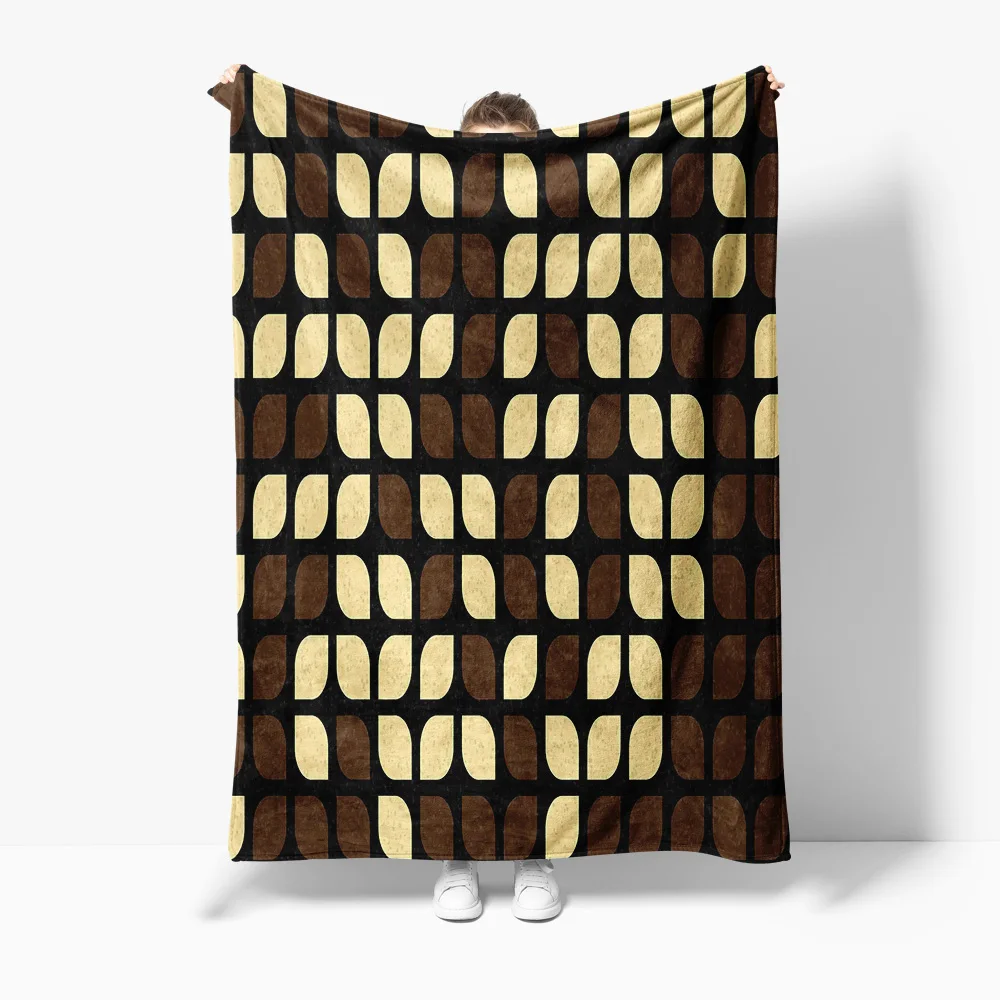 

Градиентное полумесяц геометрическое пледы, чехол для дивана-кровати для гостиной, спальни, декор, подарок