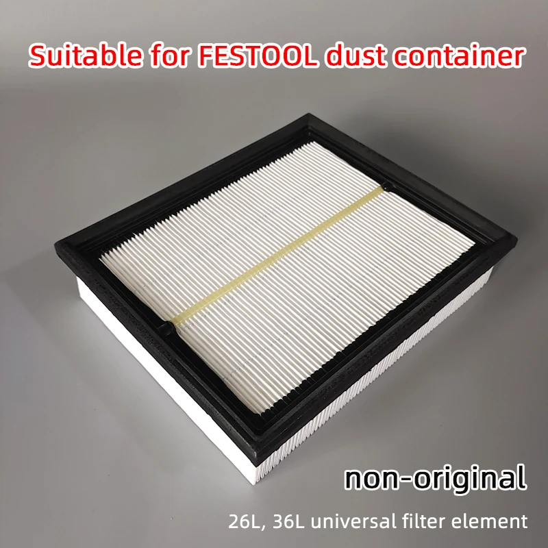 Suitable for FESTOOL sandpaper machine air filter  filter dust bucket, vacuum cleaner 26/36E accessories