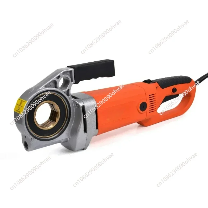 Portable Hand-Held Electric Pipe Threading Machine 220v/2000w Household Hinged Plate Galvanized Pipe Threading Tool