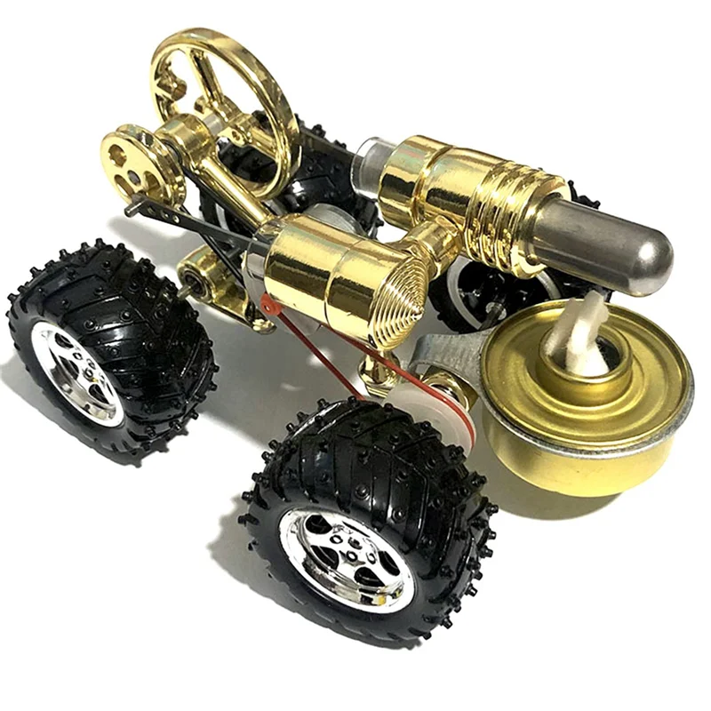 B78B-Stirling Engine Model Physics Science Experiment Gift Steam Power Experimental Car Motor Educational