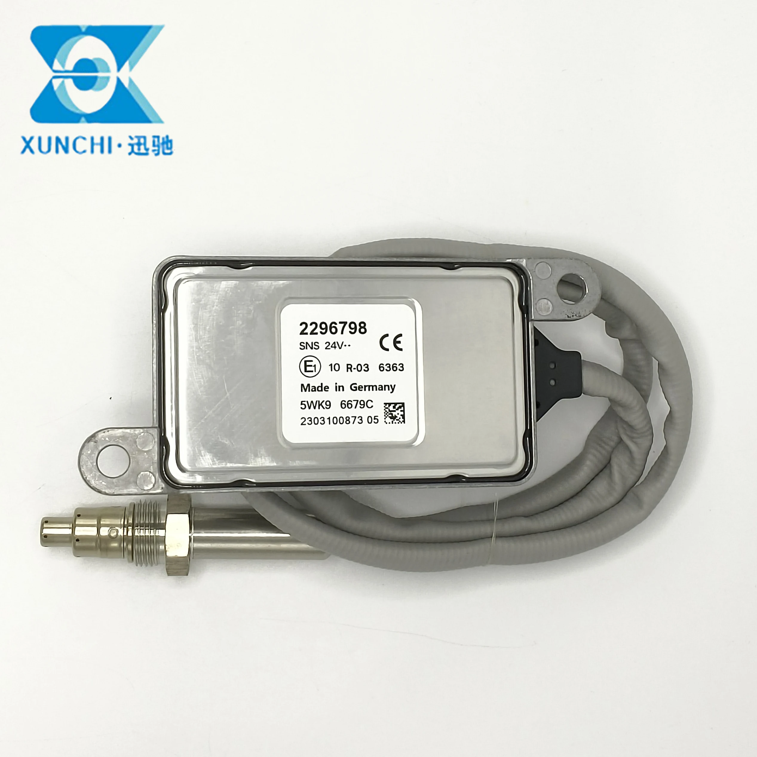 5WK96679C New Nox Sensor Fit for Scania P R T G Series Truck SNS 24V Euro5 Euro6 Part NO# 2296798 5WK9 6679C good