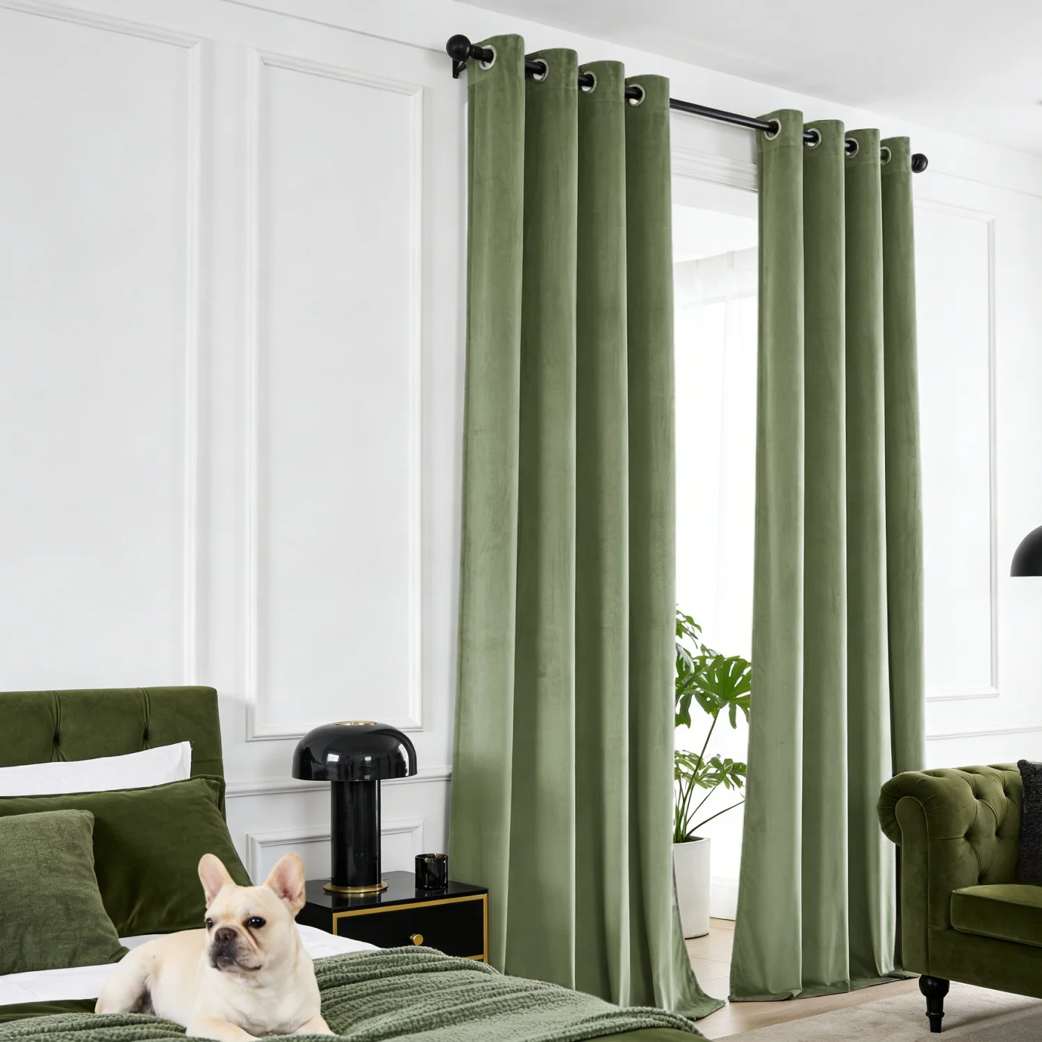 2pcs-luxury-soft-velvet-curtains-grommet-top-light-filtering-drapes-solid-color-privacy-curtain-panels-for-living-room-bedroom