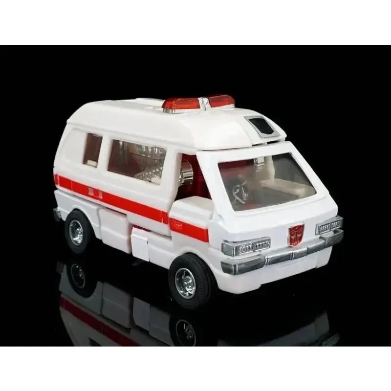 หุ่นทรานสฟอร์มเมอร์ TAKARA TOMY ของแท้หุ่นไอรอนไฮด์ทำจาก PVC TFE05 G1หุ่นหุ่นโมเดลของเล่นมีสินค้าในสต็อก