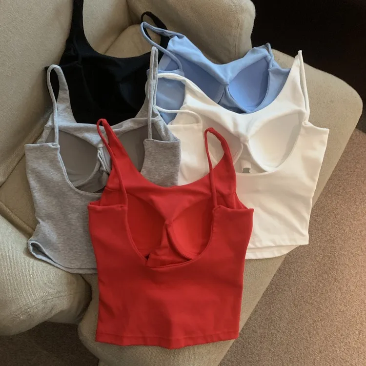 

Sexy Spicy Girl Style Strapless Short Crop Top Women's Outerwear Pure Desire Inner Match Sleeveless Base Shirt Summer