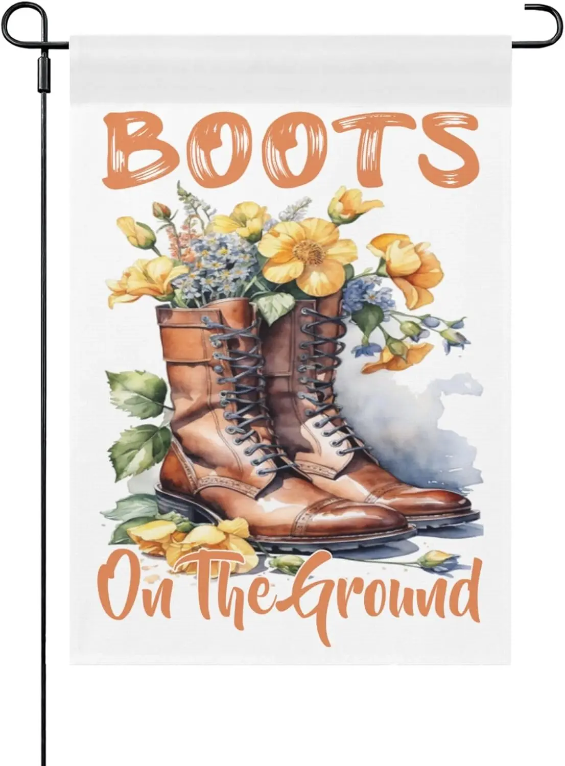 Retros Boots On The Grounds Western Cowboy Garden Flags Vintage Banner For Rustic MME UUV EEU SSL