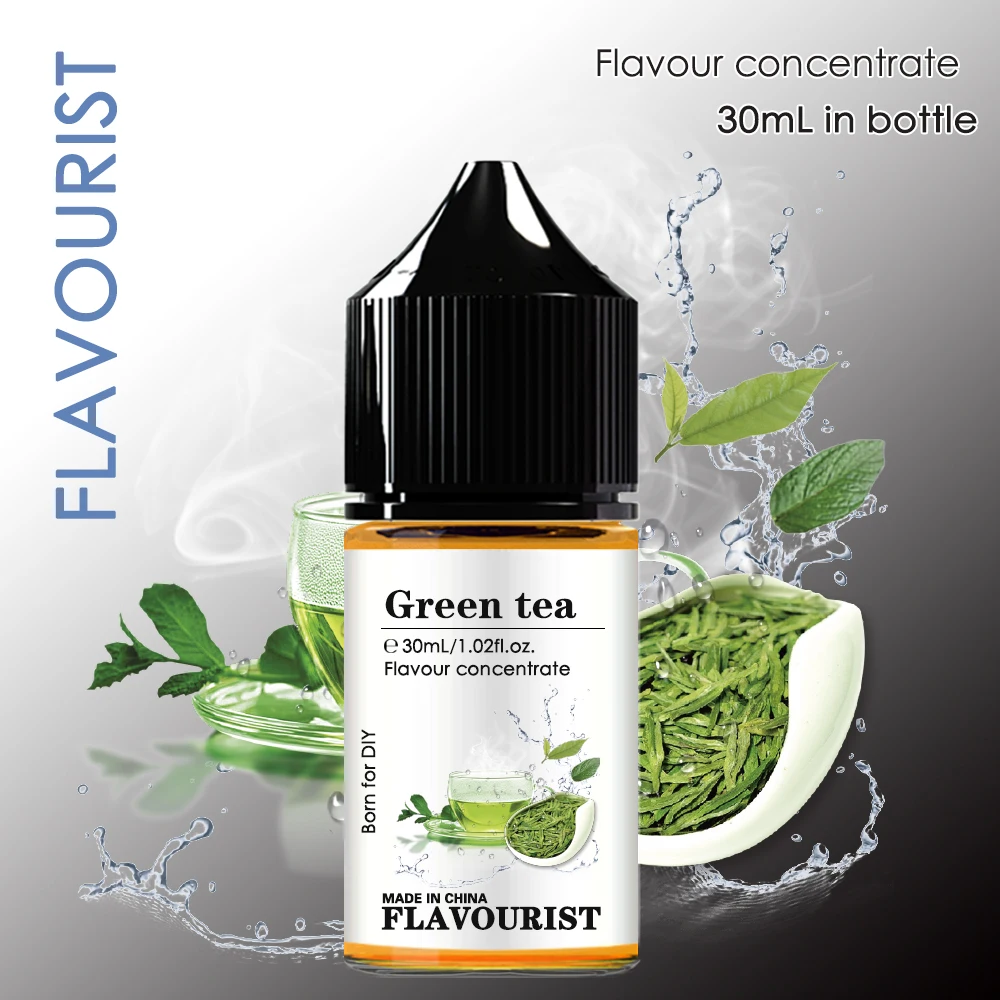 FLAVOURIST Green tea aroma flavor Water solubility flavouring Concentrate for DIY hand-made products