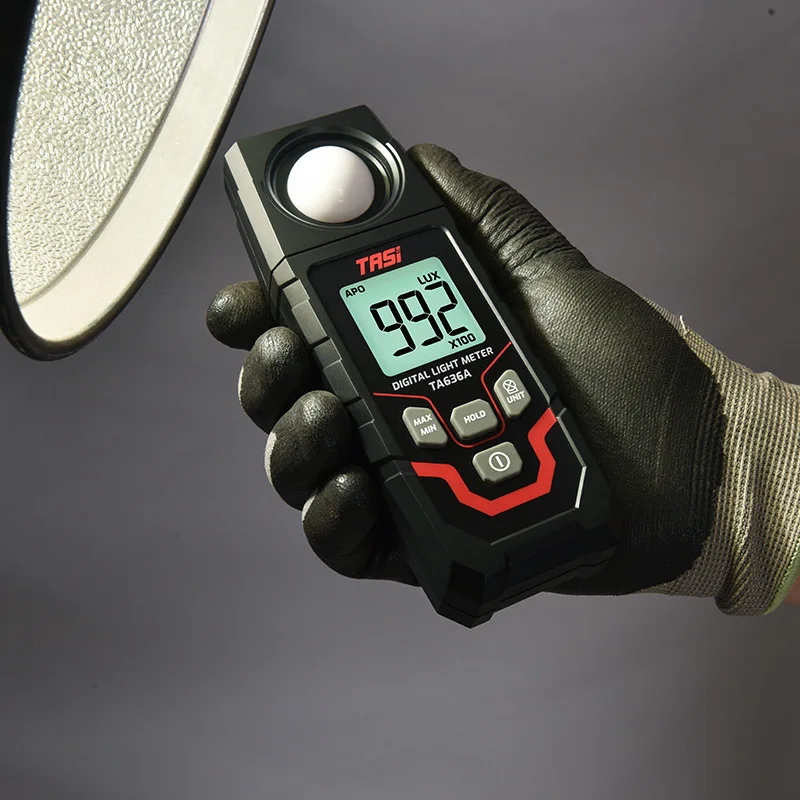 Handheld Light Meter Bluetooth Connect High‑Accuracy Illuminometer Brightness Measuring Photometer
