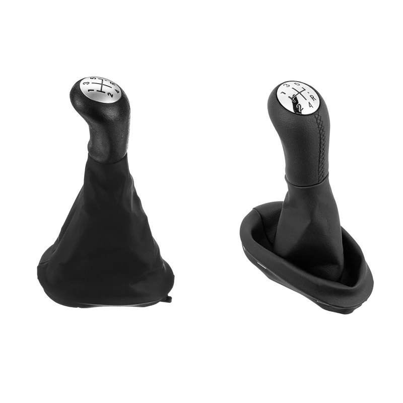 5 Speed Maunal Car Gear Shift Knob Lever With Boot Cover For Renault Clio 2 3 II Megane 2 II Scenic 2 II Kangoo
