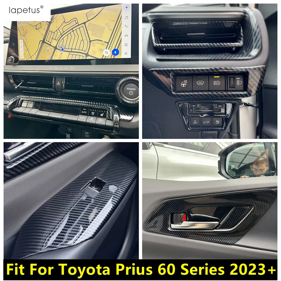 

Window Lift / Handle Bowl / Head Lamp / Side Middle Air AC Vent Cover Trim Accessories For Toyota Prius 60 Series 2023 2024 2025