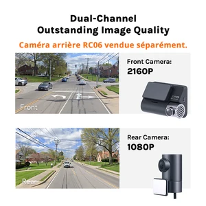70mai 4K Dash Cam A800S GPS Bawaan ADAS 140°FOV 70mai Kamera DVR Mobil Monitor Parkir 24 Jam Hanya Kamera Depan, Mendukung Kamera Belakang 10 penjualan terbaik d800 - №