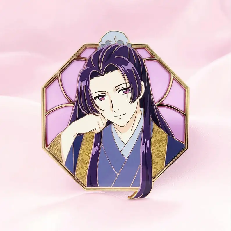 Jinshi Portrait Enamel Pin