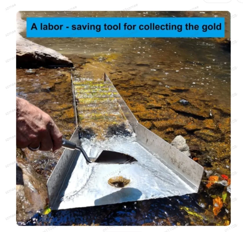 

Новые инструменты для добычи золота: ручная резиновая промывочная лотка-шлюз без электропривода для эффективной и легкой промывки золота