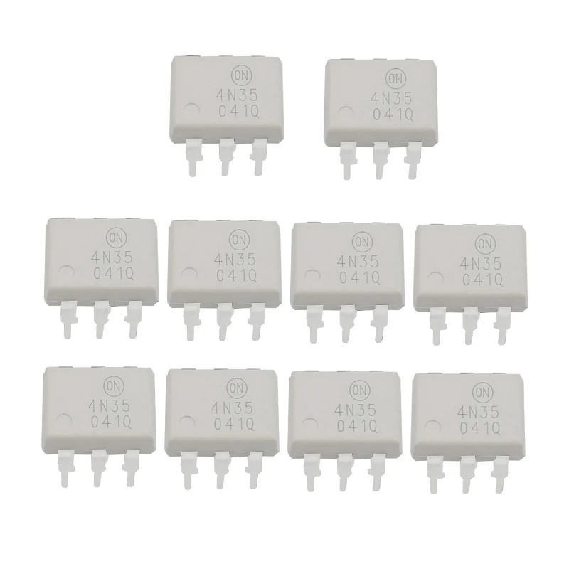 10 PCS 4N35 Optocouplers Phototransistor Semi-Conductors