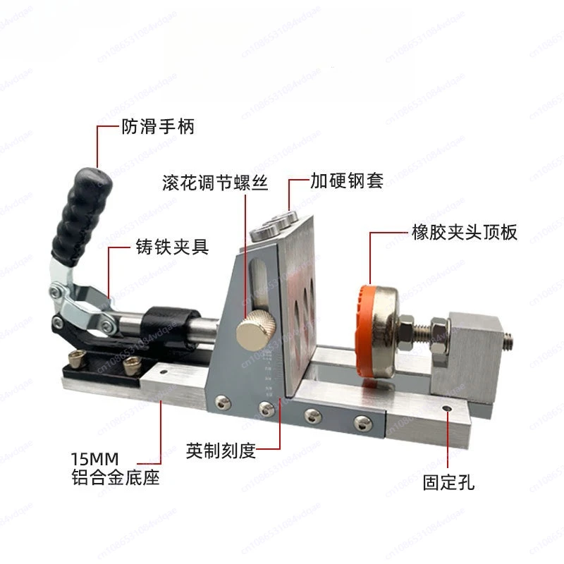 الجيل الثاني من آلة تثقيب النجارة والشطب آلة تثقيب الشطب على سطح الطاولة #2