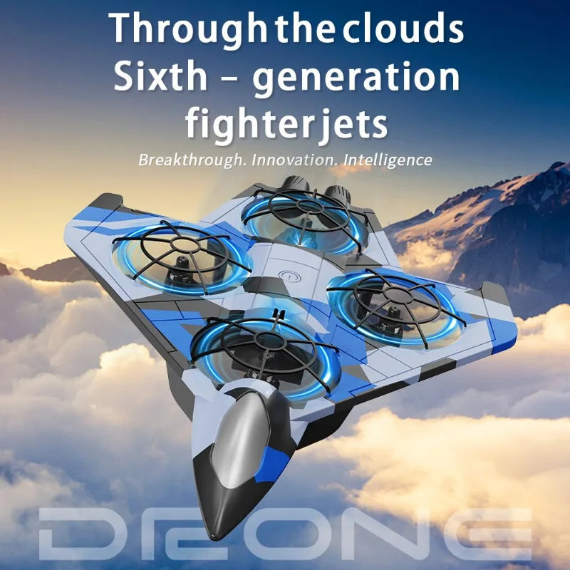 E76 Remote Control Airplane EPP Foam Stunt Glider Electric Fighter Fall Resistant Plane Toys for Boys Kids RC Aircraft Gift
