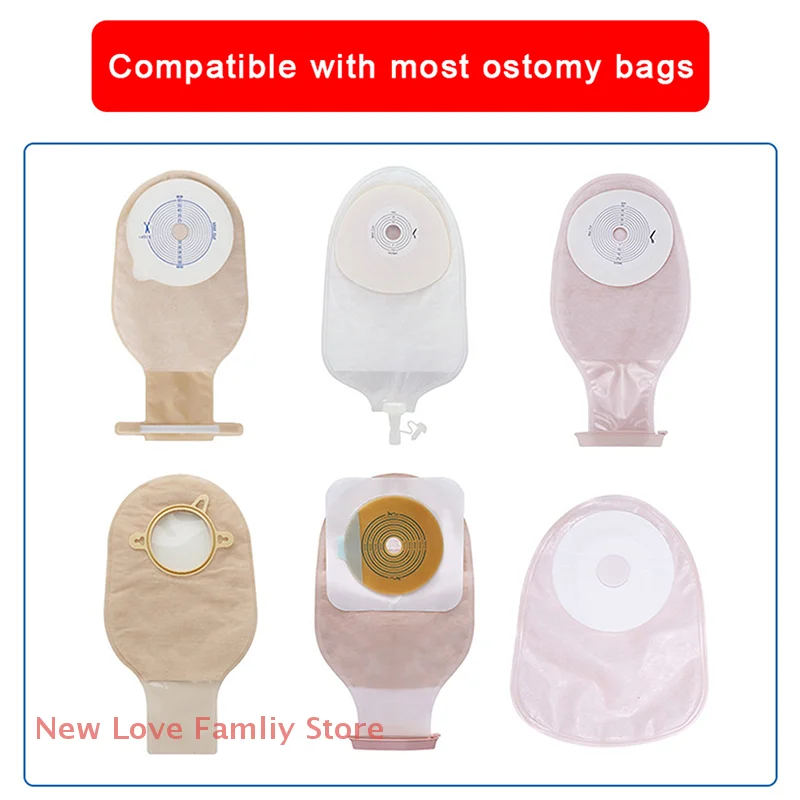 1 Pc Ostomy Bag Protector Drainage Bag Protector Easy Fit Breathable Cotton Personal Care Products